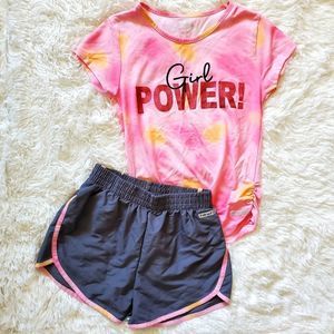 2Pc hind Girl's Short Set